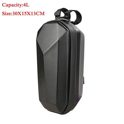 2.6/3/4/5L Universal Electric Scooter Storage Bag EVA Skateboard Handlebar Bag