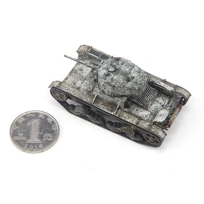1/72 T26 T-26 Light Tank Model 1933 No Antenna Snow Coating