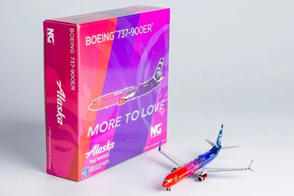 1:400 NG Model Alaska BOEING 737-900ER Passenger Airplane Diecast Aircraft Model