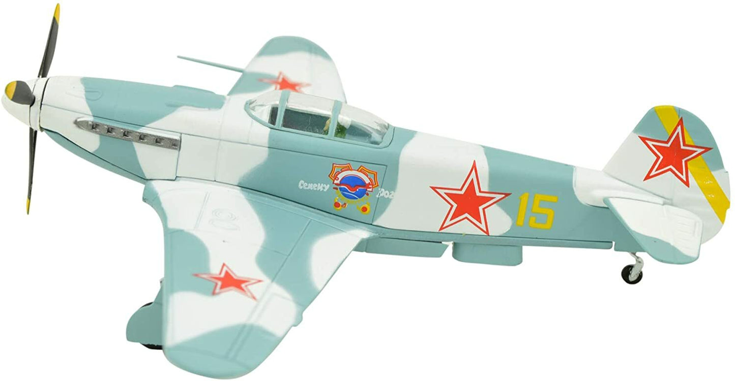 1:72 Yakovlev Yak-3 Fighter Attack Metal Plane Model,WWII Soviet Air Forces 1944