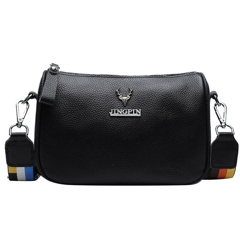 Women Handbag Leather Bag High Quality Soft Cowhide Shoulder Bag Messenger Purse
