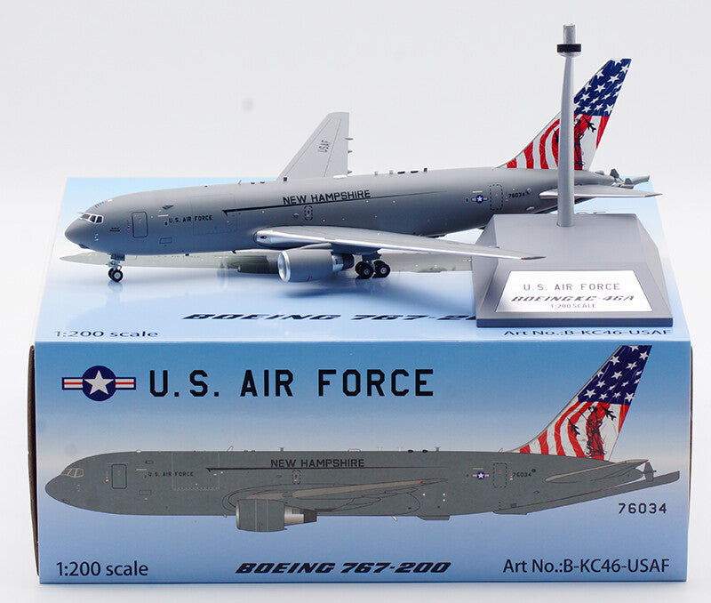 1:200 B-Models USAF BOEING KC-46 Refueler Aircraft Diecast Tanker Airplane Model
