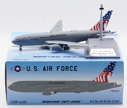 1:200 B-Models USAF BOEING KC-46 Refueler Aircraft Diecast Tanker Airplane Model