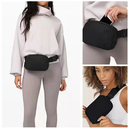Men Women Fanny Pack Belt Waist Bag Cross Body Sling Shoulder Travel Sport Pouch