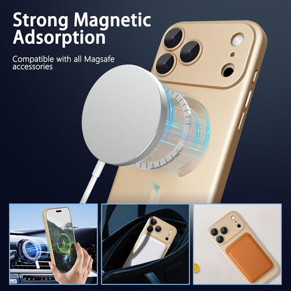 Magnetic for Iphone 17 Pro Max Case, with Camera Lens Protector, Compatible with