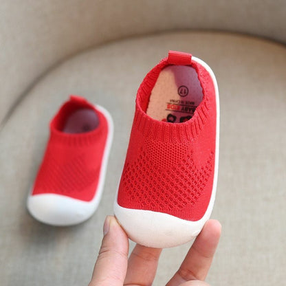 First Walkers Shoes Kid Baby Breathable Infant Toddler Girl Boy Casual Mesh Soft