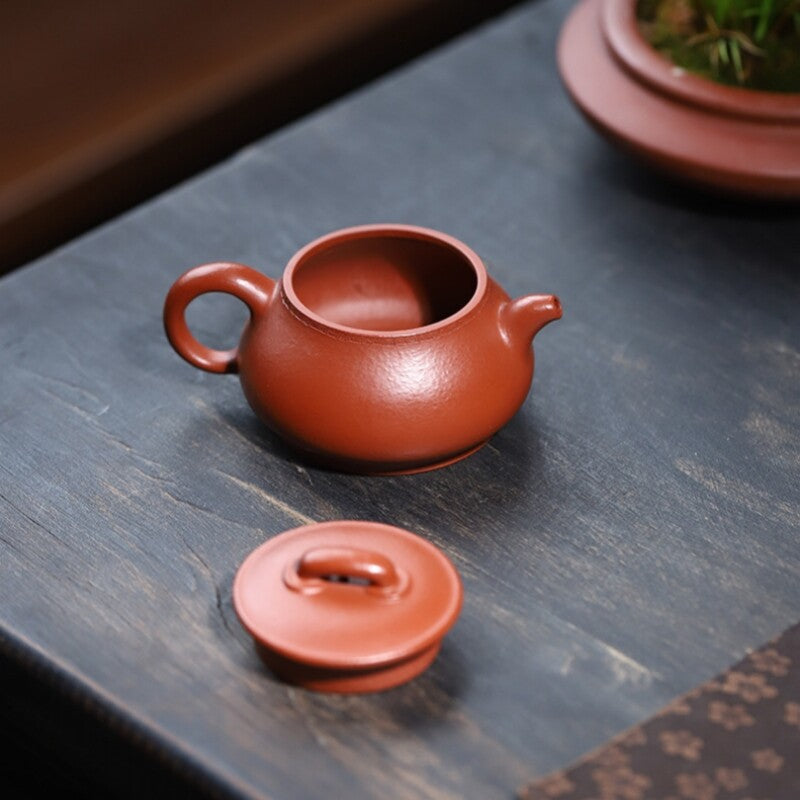 Original Ore Real Yixing Zisha Zhu Clay Tea Pot 140ml Handmade Kungfu Tea Pots