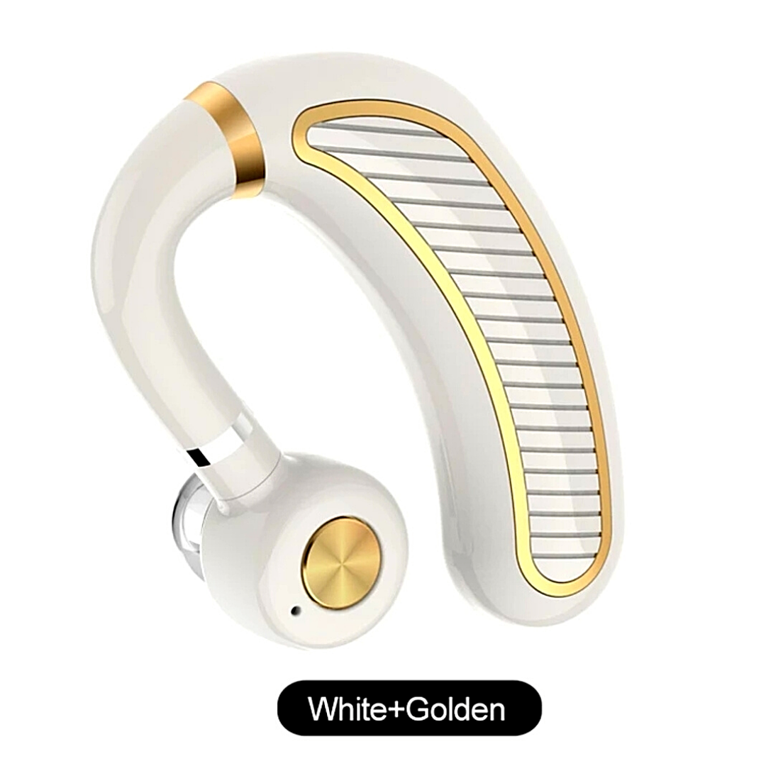 Bluetooth 5.0 Earpiece Wireless Headset Noise Cancelling Earbuds Driving Trucker