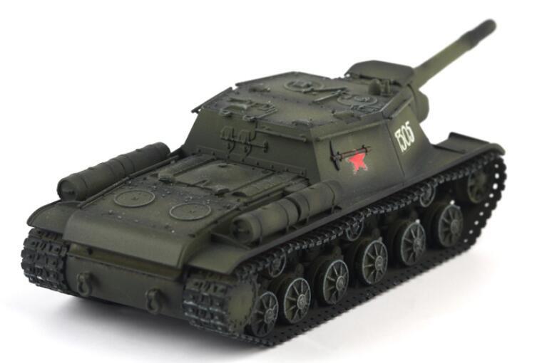 88MODEL WWII Soviet su-152 SU152 self propelled gun Camouflage 1/72 MODEL TANK