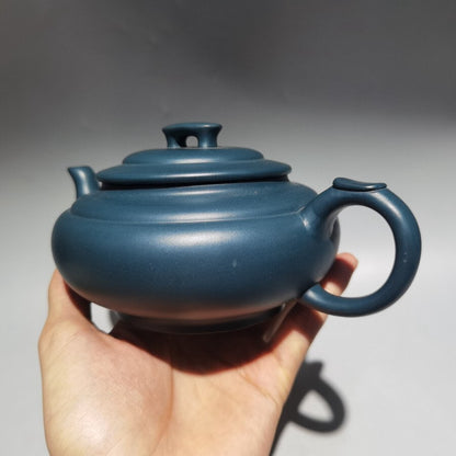 Chinese Old Yixing Clay Big Teapot Shangxin Bridge Pots Purple Sand Teapot 400cc