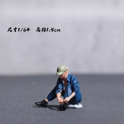 1/64 Figure Model Garage Workshops Scene Display Props Model Accessories