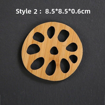 Creative Wood Tea Coasters|Coffee Coasters|Tea Accessories