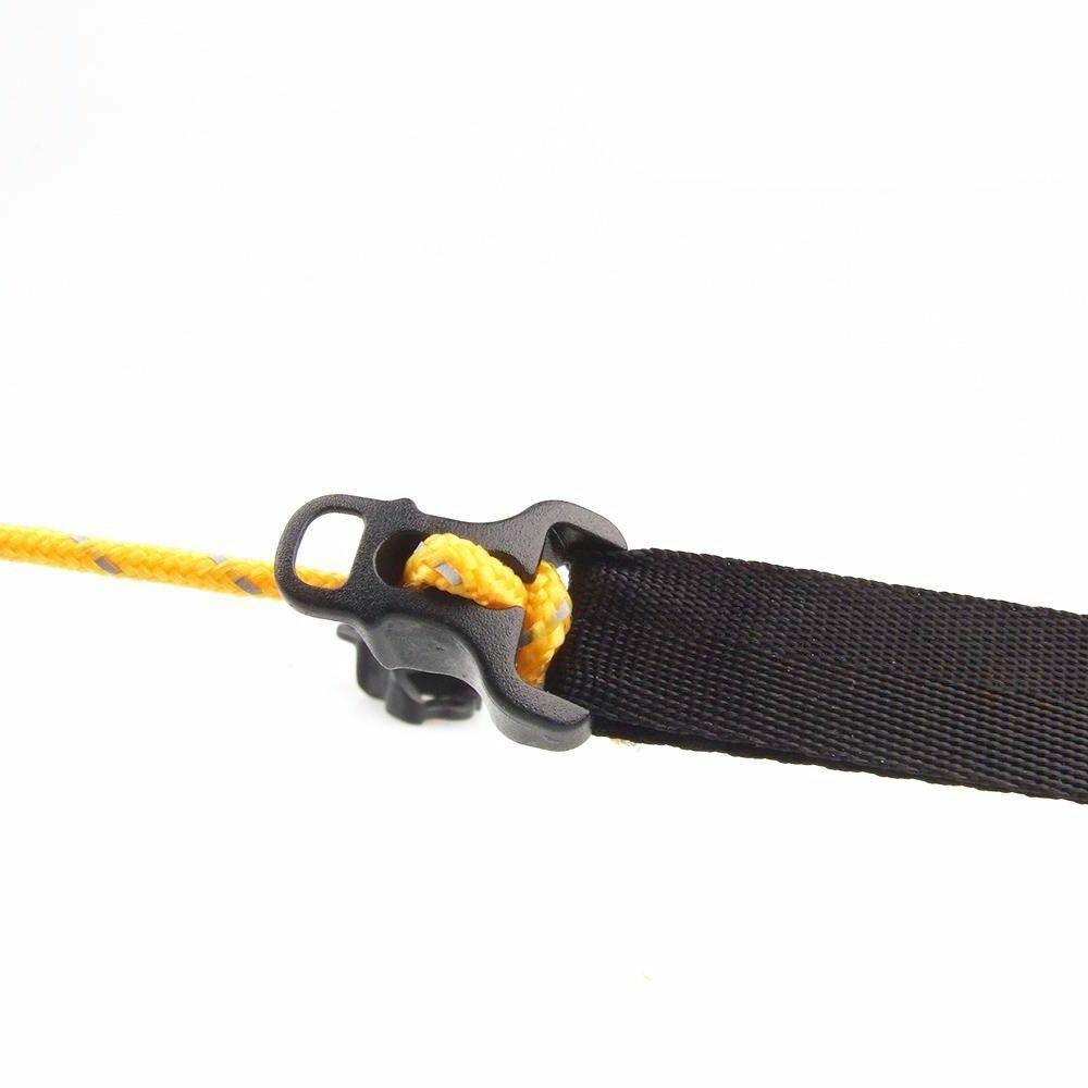 10/20/30 Pcs Camping Tent Awning Guy Lines Runner Cord Rope Tensioner Equipment