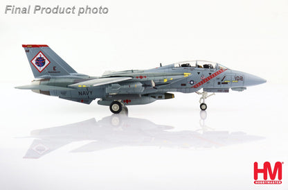 1:72 HM Grumman F-14B Tomcat VF-102 Diamondbacks 2002 OEF Fighter Diecast Model