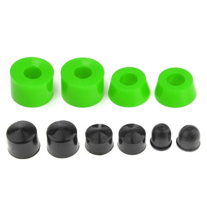 10Pcs Skateboard Truck Bushings Longboard Shock Absorber Washers Accessories PU