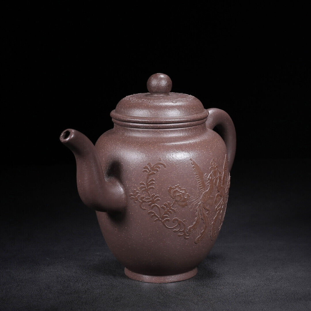 Chinese Yixing Zisha Clay Handmade Exquisite Teapot （秋水 底款：杨季初）