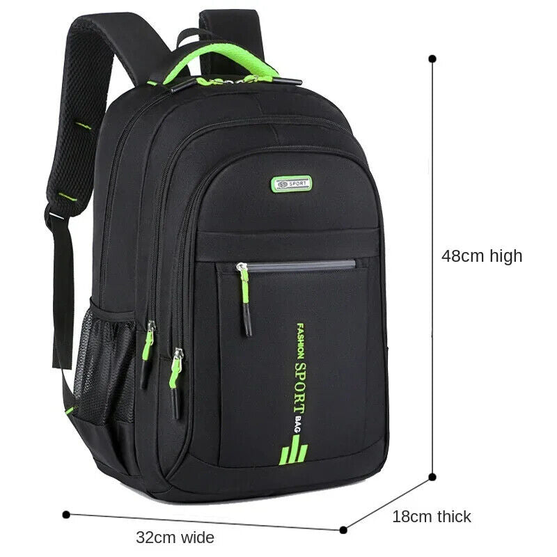 Men's Backpacks Oxford Computer Bag Backpack High School Student Schoolbag