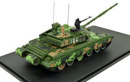 1:72 Chinese PLA ZTZ-99A Main Battle Tank Model Metal Diecast Armored Car 104