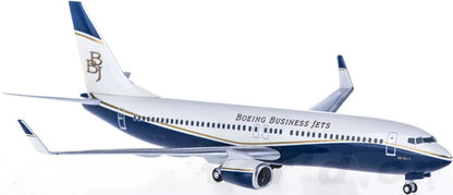 1:200 Hogan BOEING BUSINESS JETS 737-800 Passenger Airplane ABS Plastic Model
