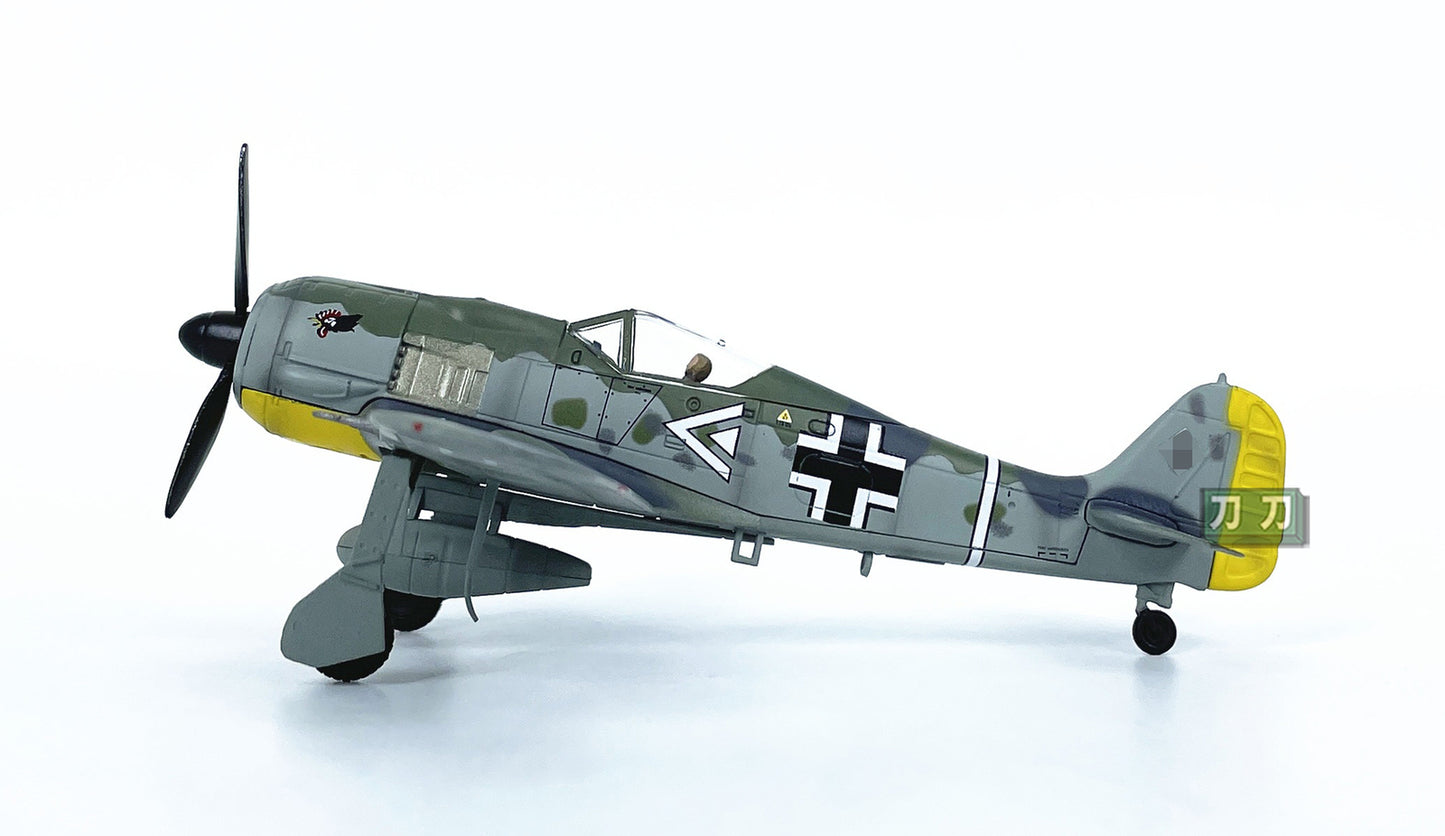 1:72 GERMANY LEGION FOCKE-WULF FW190A Fighter Aircraft Diecast Airplane Model