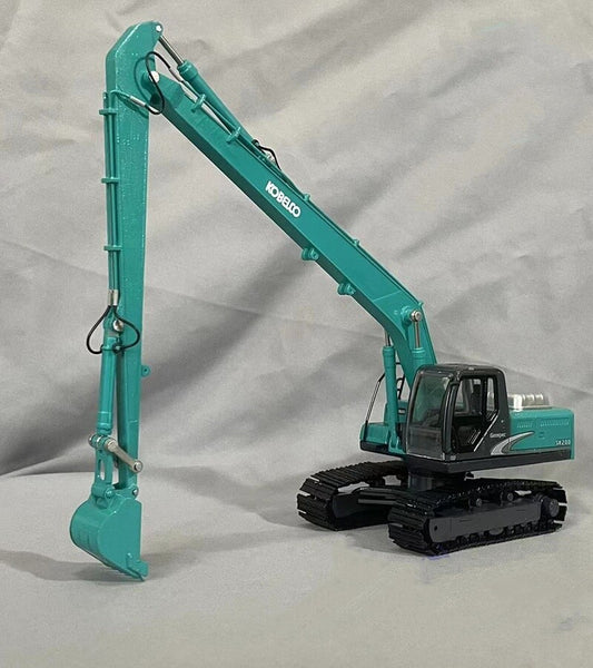 1:50 KOBELCO SK200-8 Extended Arm Excavator Construction Machine Diecast Model