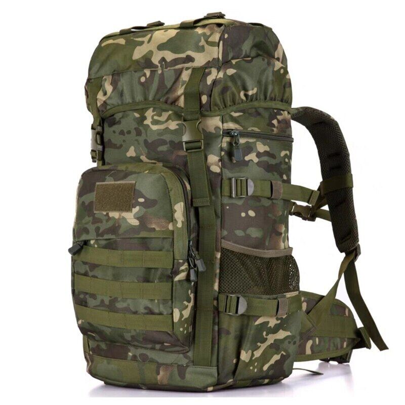 50L Large Capacity Tactics Backpack Nylon Army Bag Hike Travel Backpacks