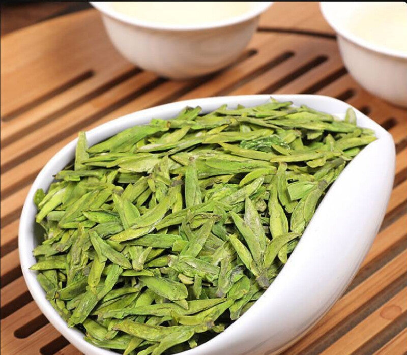 TopGrade West Lake Spring Longjing Green Tea Dragon Well Tea Long Jing Gift Pack