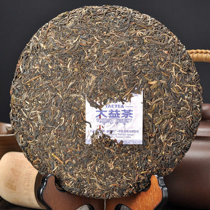 Menghai Dayi Joyful Pu'er Tea Cake TAETEA Chinese Puerh Pu-erh 2013 357g Raw