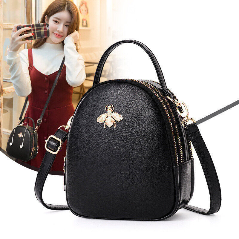 Women Shell Handbag Shoulder Crossbody Bag PU Satchel Quilted Purse Tote Gift