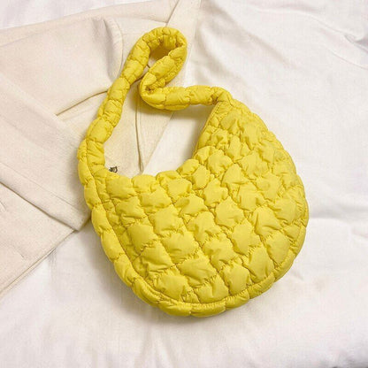 Casual Handbag for Women Cloth Shopper Shopping Bag Fabric Shoulder Side Bag