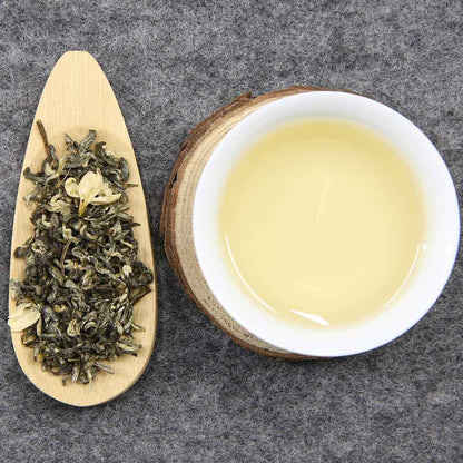 Jasmine Flower Chinese Green Tea Loose Leaf Dried White Jazmine Flower Tea