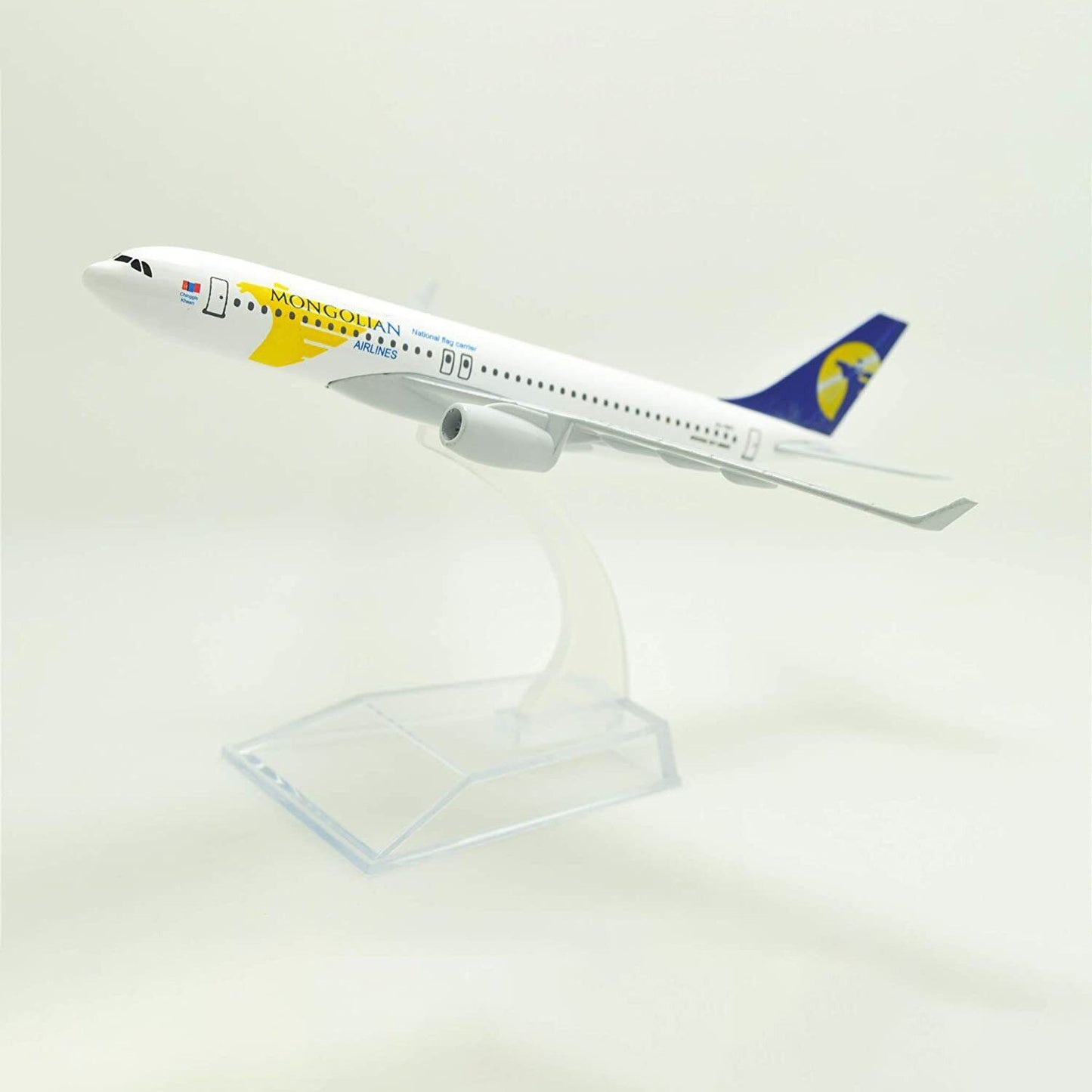 1:400 16cm B767 Mongolian Airlines Airplane Model Alloy Diecast Plane Model