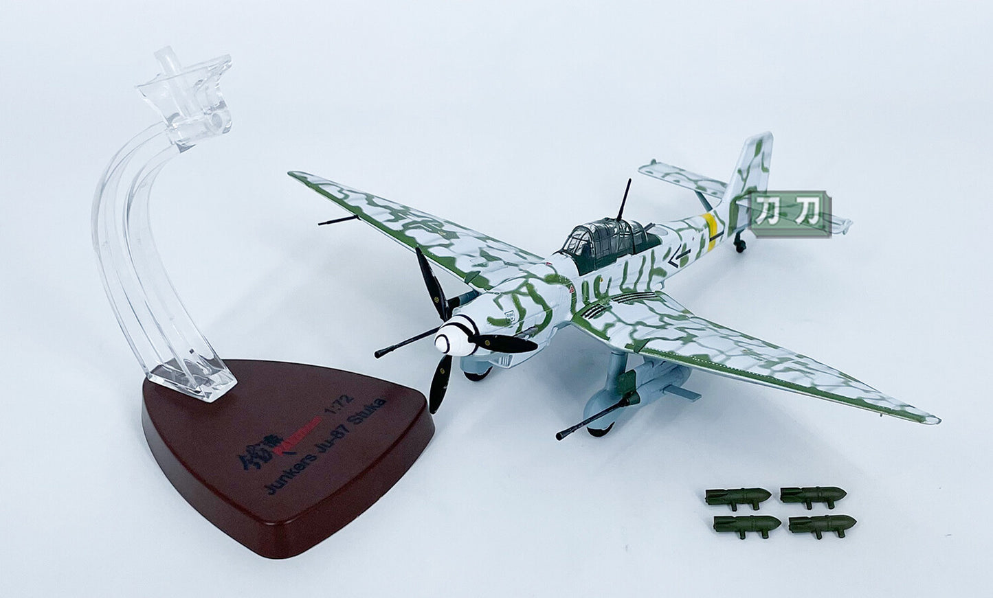 1:72 PANZERKAMPF Junker J-87 Stuka Bomber Plane Diecast Military Fighter Model