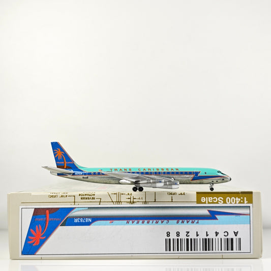 1:400 Aeroclassics Trans Caribbean Airways DC-8 Passenger Plane Diecast Model