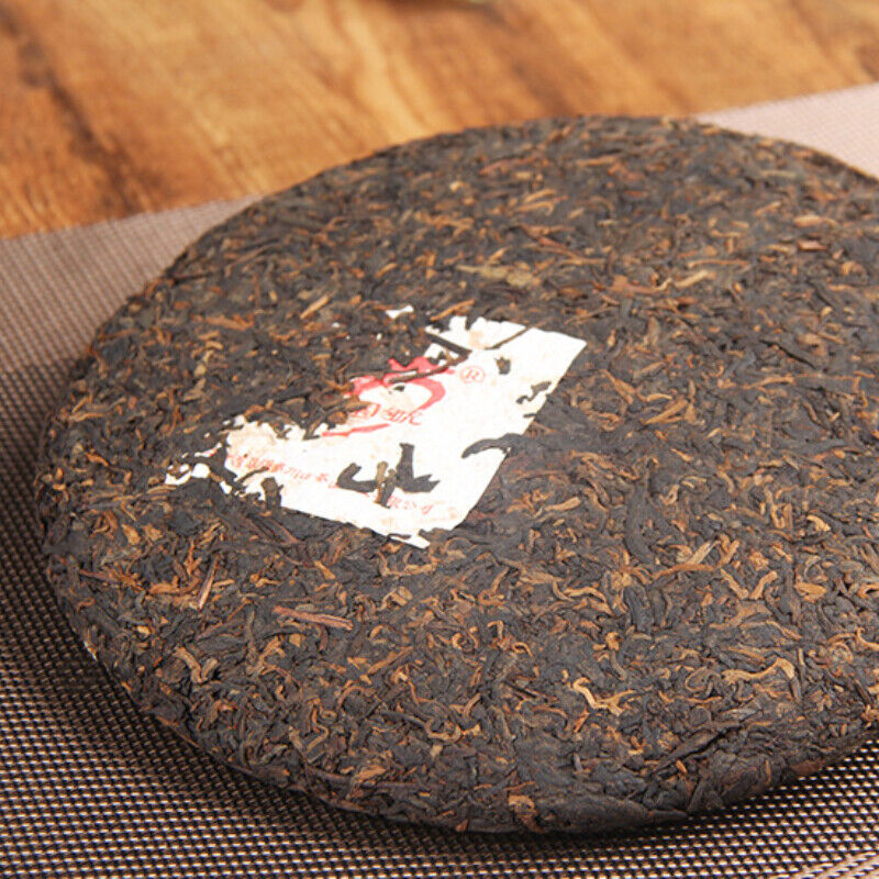 Pu-Erh Cooked Tea Cake Yunnan Highly Recommended Old Tree Puerh Black Tea 380g