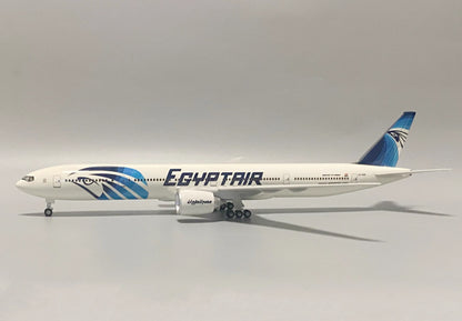 1:157 47CM EGYPT AIR BOEING 777-300ER Airplane Landing Gear Resin Aircraft Model