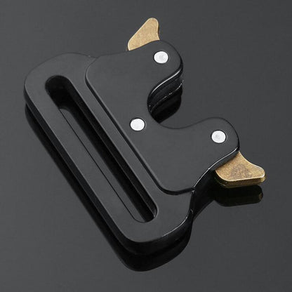New Unique Design Metal Strap Buckle Black for Bags Luggage Webbing Sewing aa