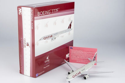 1:400 NG Model QATAR CARGO BOEING 777-200F Aircraft Diecast Plane Airplane Model