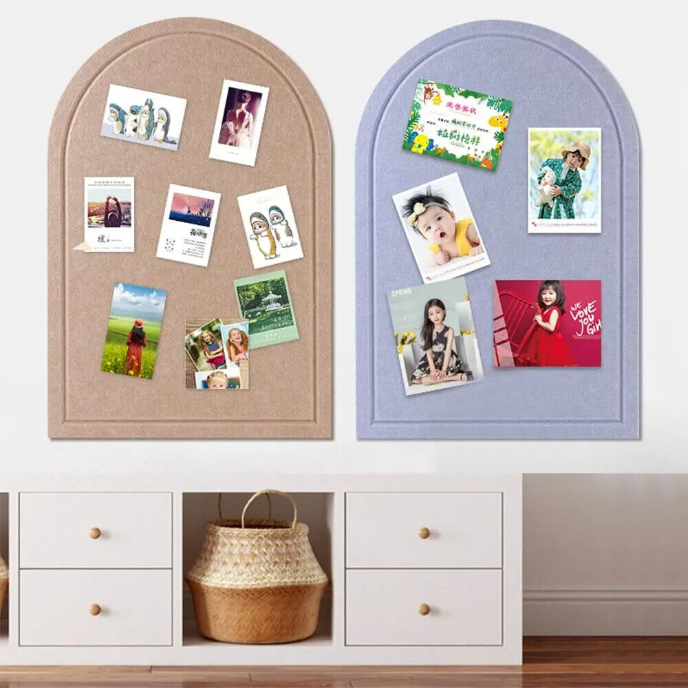 Message Pin Board Felt Wall Soundproof Panel Photo DIY Background Holder 60x40cm