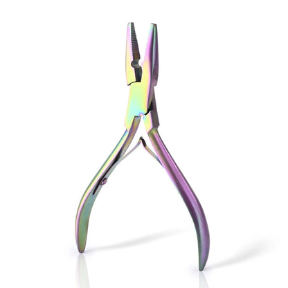 Hair Extension Pliers Stainless Steel Micro Ring Application Weft Tools 13x8.4cm