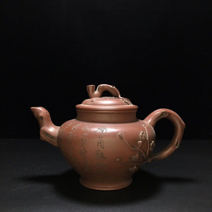 vintage chinese yixing purple clay teapot zisha ceremony teaware collection rare