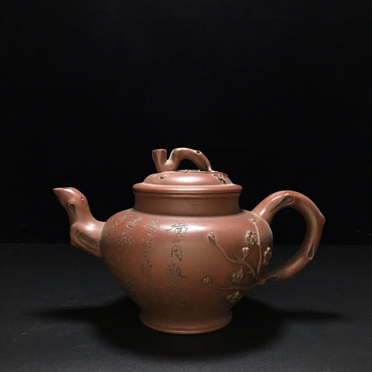 vintage chinese yixing purple clay teapot zisha ceremony teaware collection rare