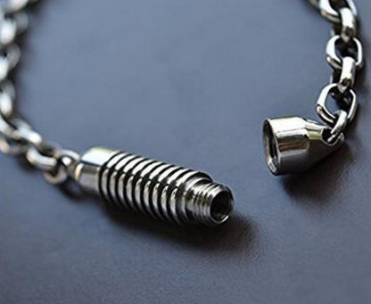 New Stainless Stee Bracelet Waterproof Medicine Pill Bottles