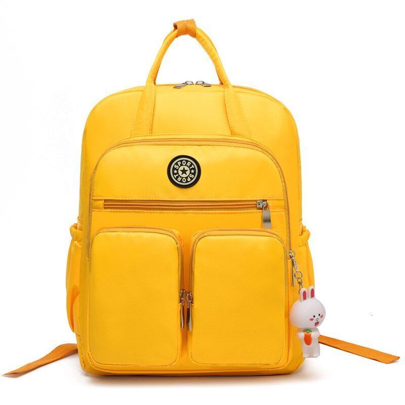 Nylon Backpack Large Traveling Bag Multi-Function Bags School Bookbag Polyester