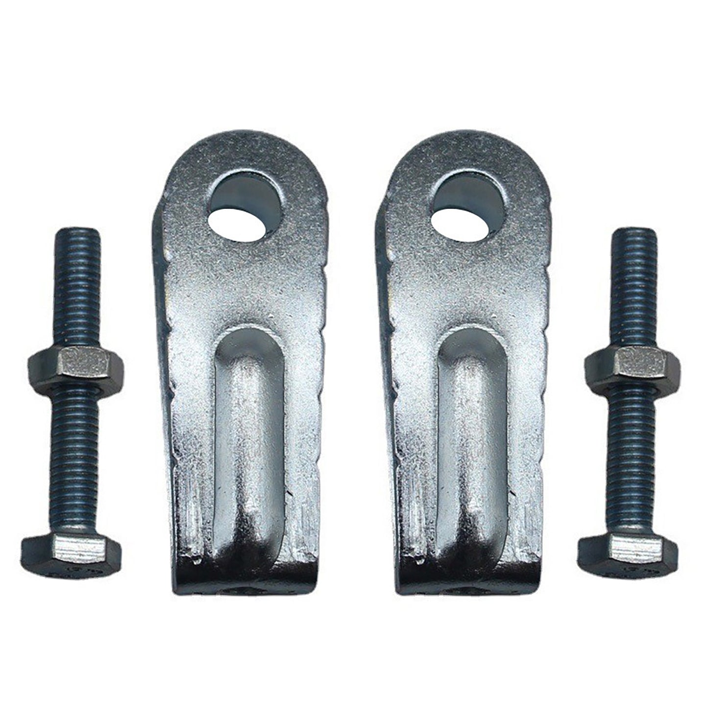2PCS Wheel Chain Puller Adjuster Tensioner Kit For Yamaha Tri-Z YTZ250 1985-1986