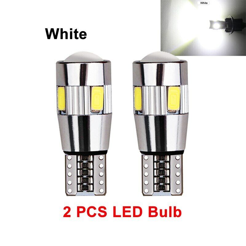 LED Lights Car Bulbs Clearance Wedge Side Reverse Lamps Car Interior Lights 2Pcs