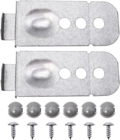 2Pc DD98-01051C Dishwasher Installation Bracket Kit Compatible with Samsung