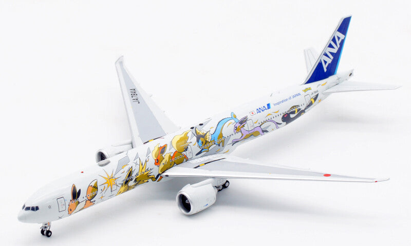 1:400 ANA All Nippon Airways B777-300ER Pokémon Livery Diecast Aircraft Model