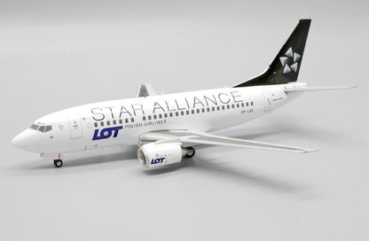 1:200 JC Wings LOT Polish Plane Airlines B737-500 Diecast Aircraft Model