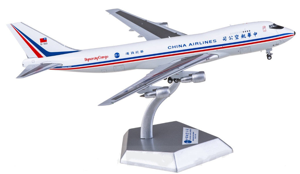 1:400 Kylin China Airlines Boeing 747-200F Passenger Airplane Diecast Model